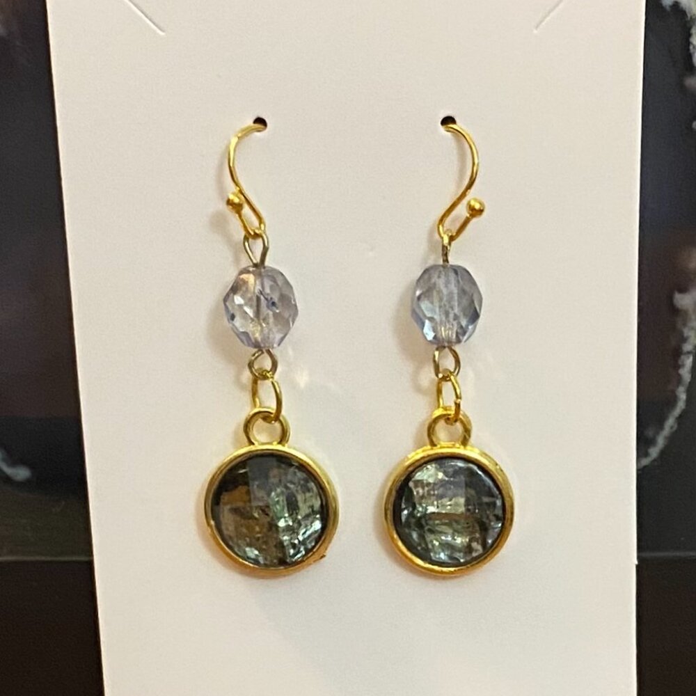 NEW Czech crystal earrings